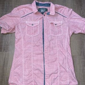 BKE Casual Button Down Short Sleeve Great Shape